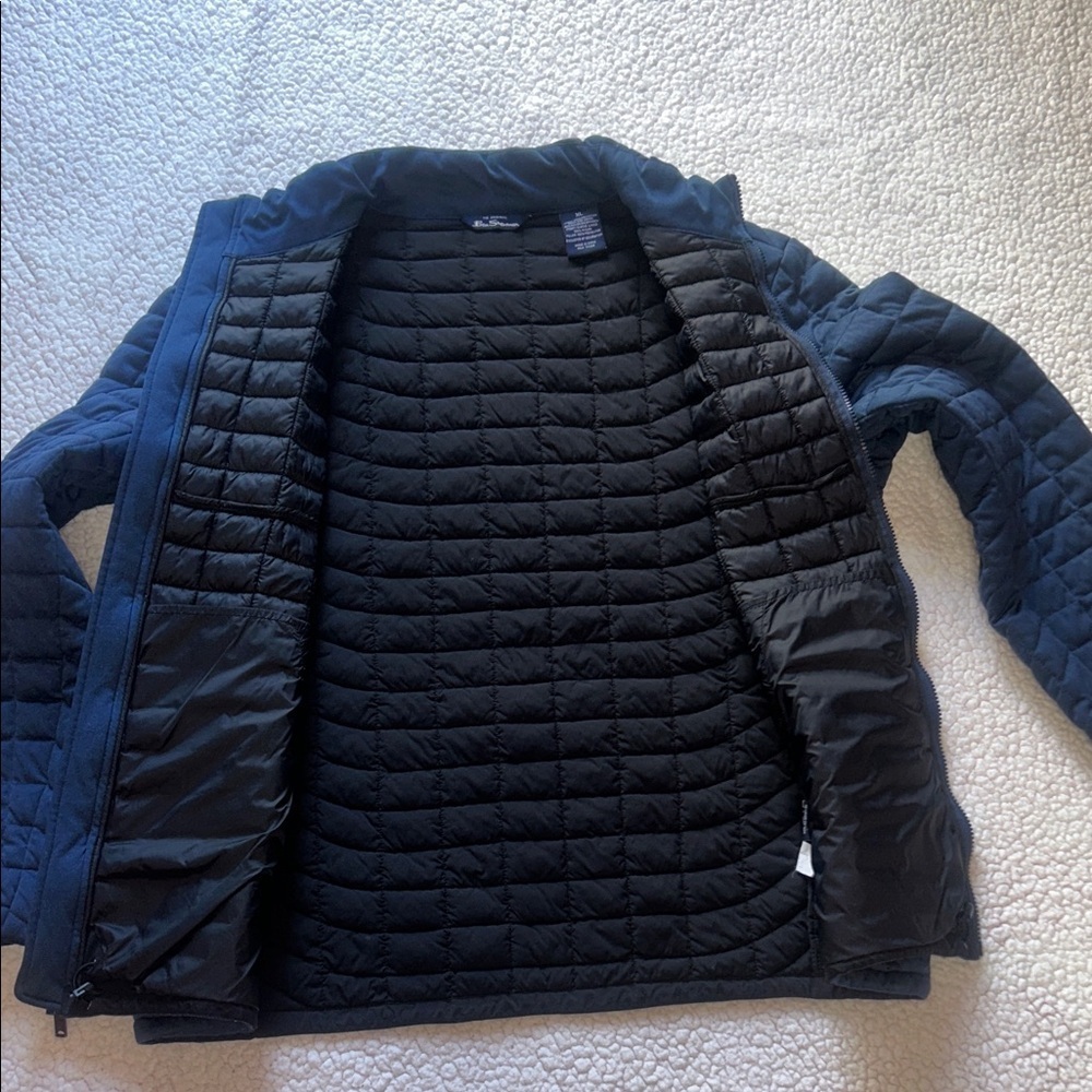 Ben Sherman Navy Quilted Puffer Jacket - Picture 6 of 9
